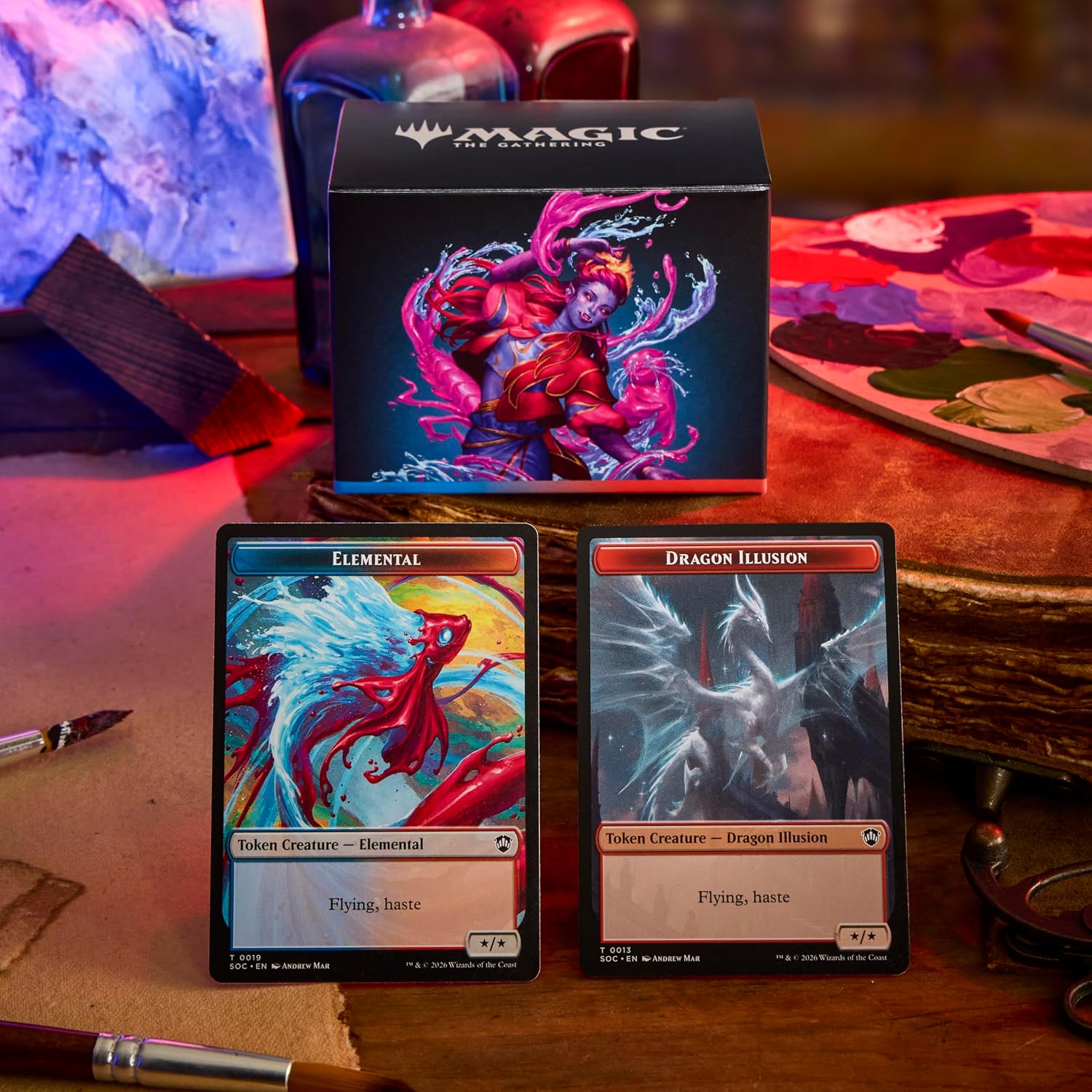 Magic: The Gathering - Prismari Artistry Secrets of Strixhaven Commander Deck - Trading Card - New - CaveGamers - Image 6