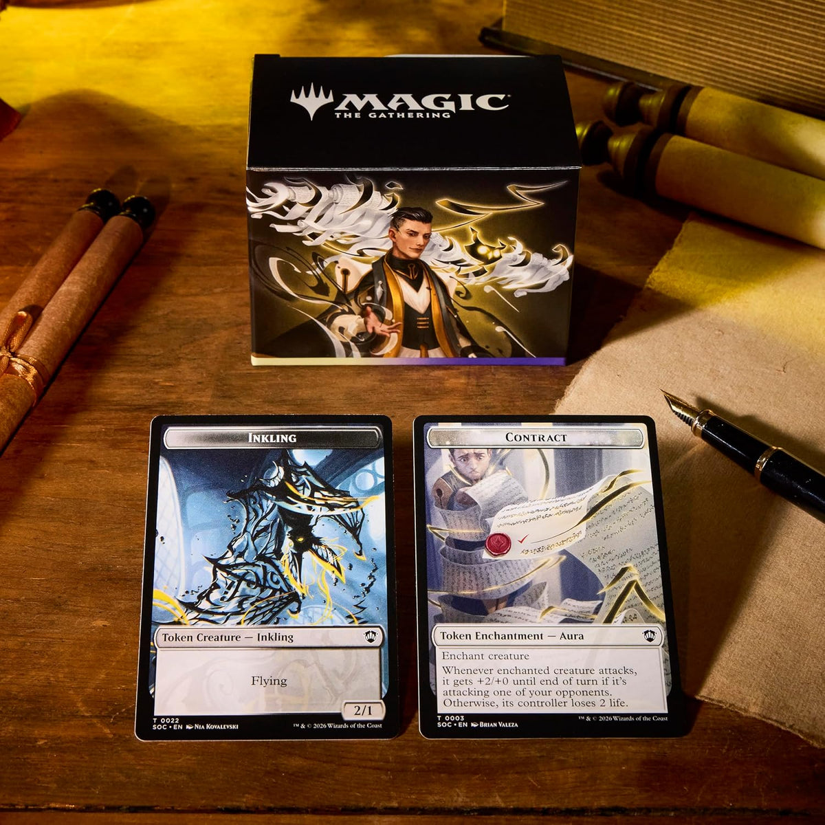 Magic: The Gathering - Silverquill Influence Secrets of Strixhaven Commander Deck - Trading Card - New - CaveGamers - Image 6