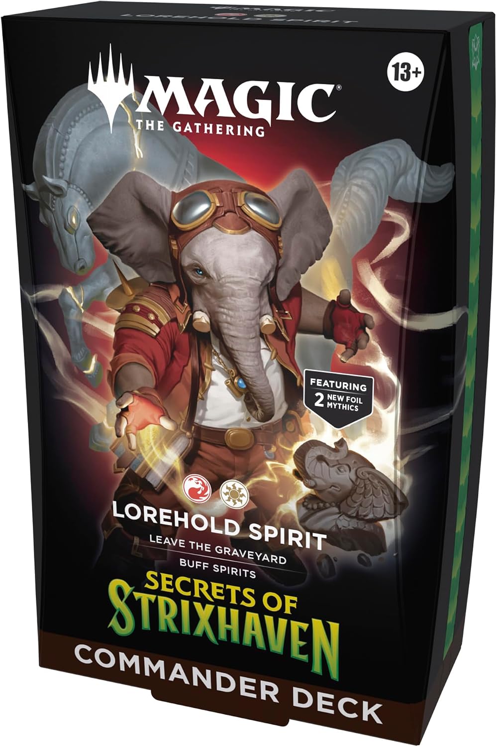 Magic: The Gathering - Lorehold Spirit Secrets of Strixhaven Commander Deck - Trading Card - New - CaveGamers