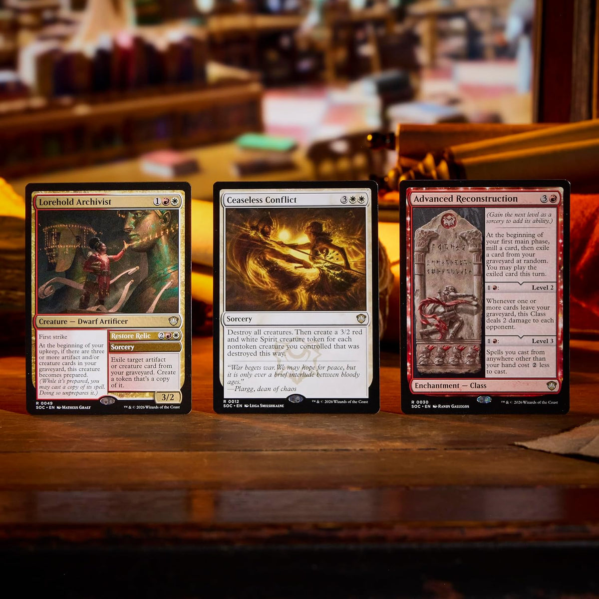 Magic: The Gathering - Lorehold Spirit Secrets of Strixhaven Commander Deck - Trading Card - New - CaveGamers - Image 5