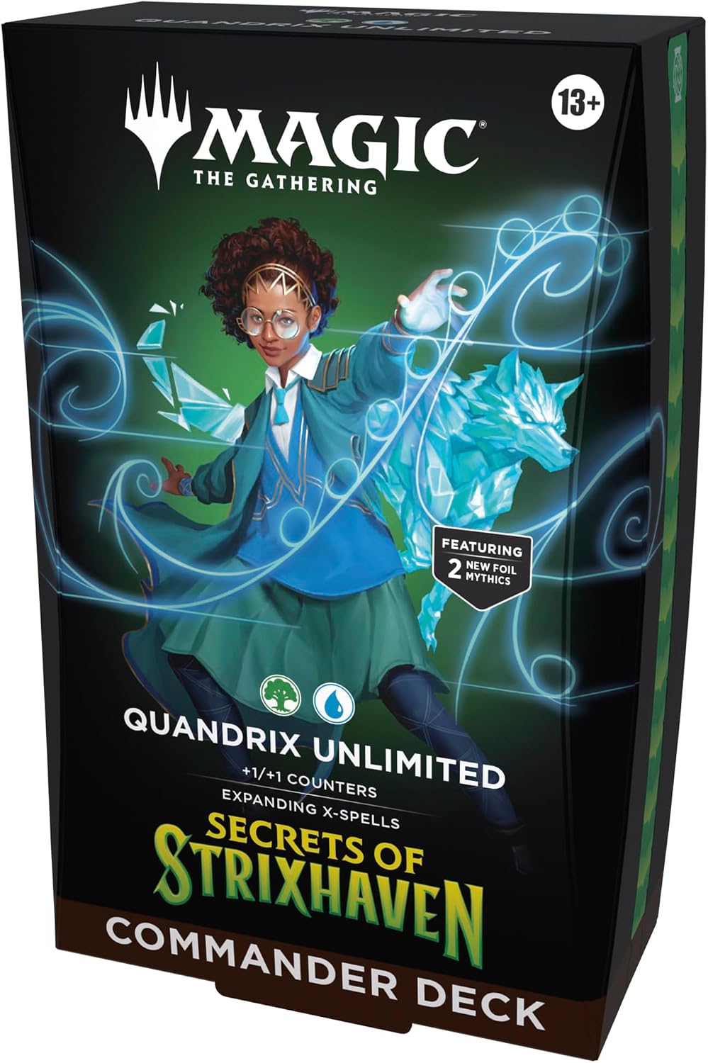 Magic: The Gathering - Quandrix Unlimited Secrets of Strixhaven Commander Deck - Trading Card - New - CaveGamers