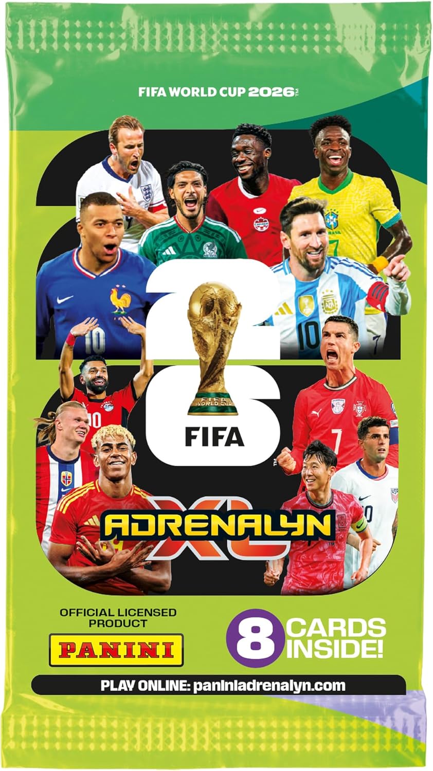 FIFA World Cup 2026 Adrenalyn XL Trading Card Packs (50 Packs) Trading Cards - Trading Card - New - CaveGamers - Image 2