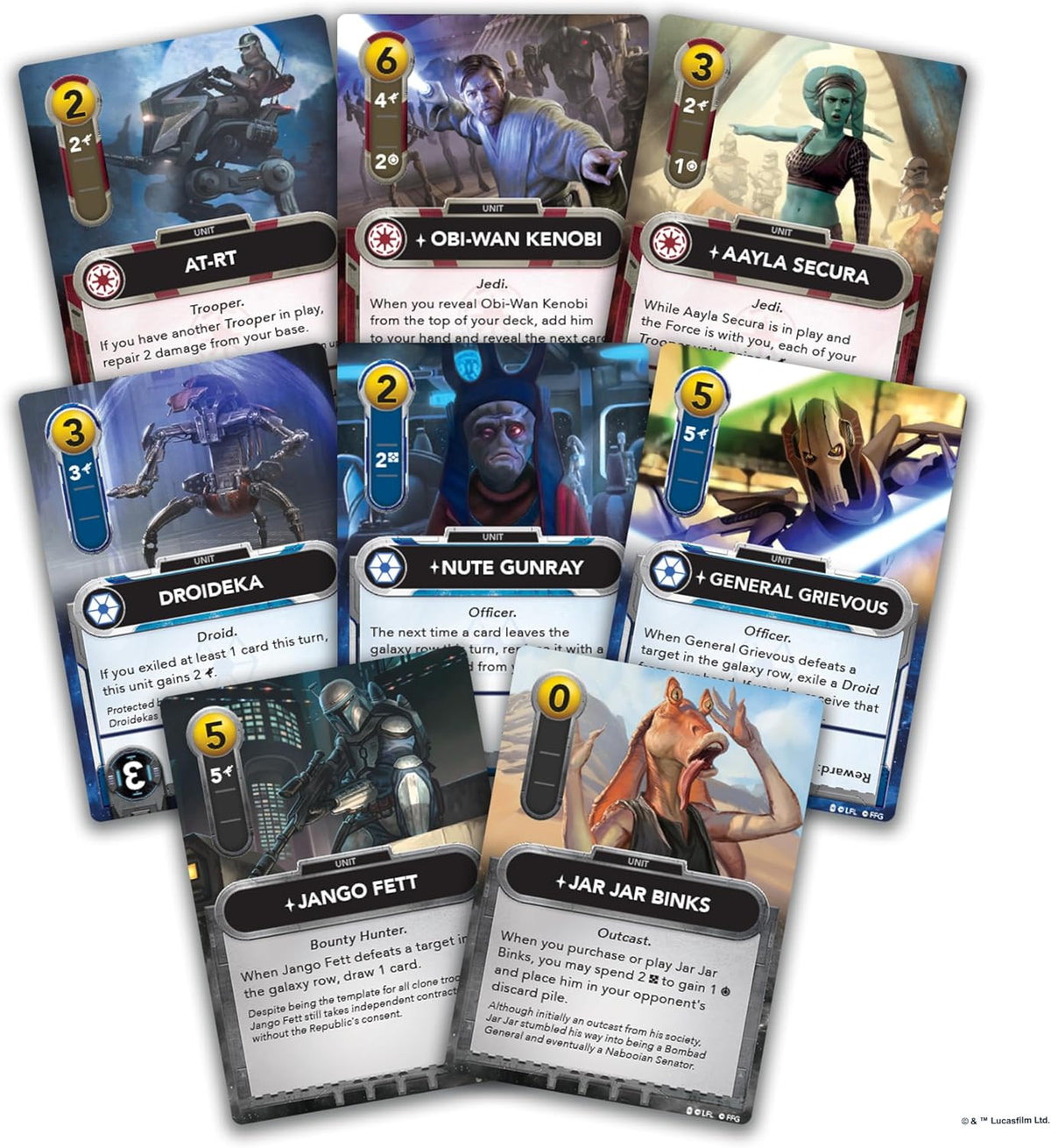 Star Wars: The Deckbuilding Game - Clone Wars Edition Trading Cards - Board Games - New - CaveGamers - Image 4