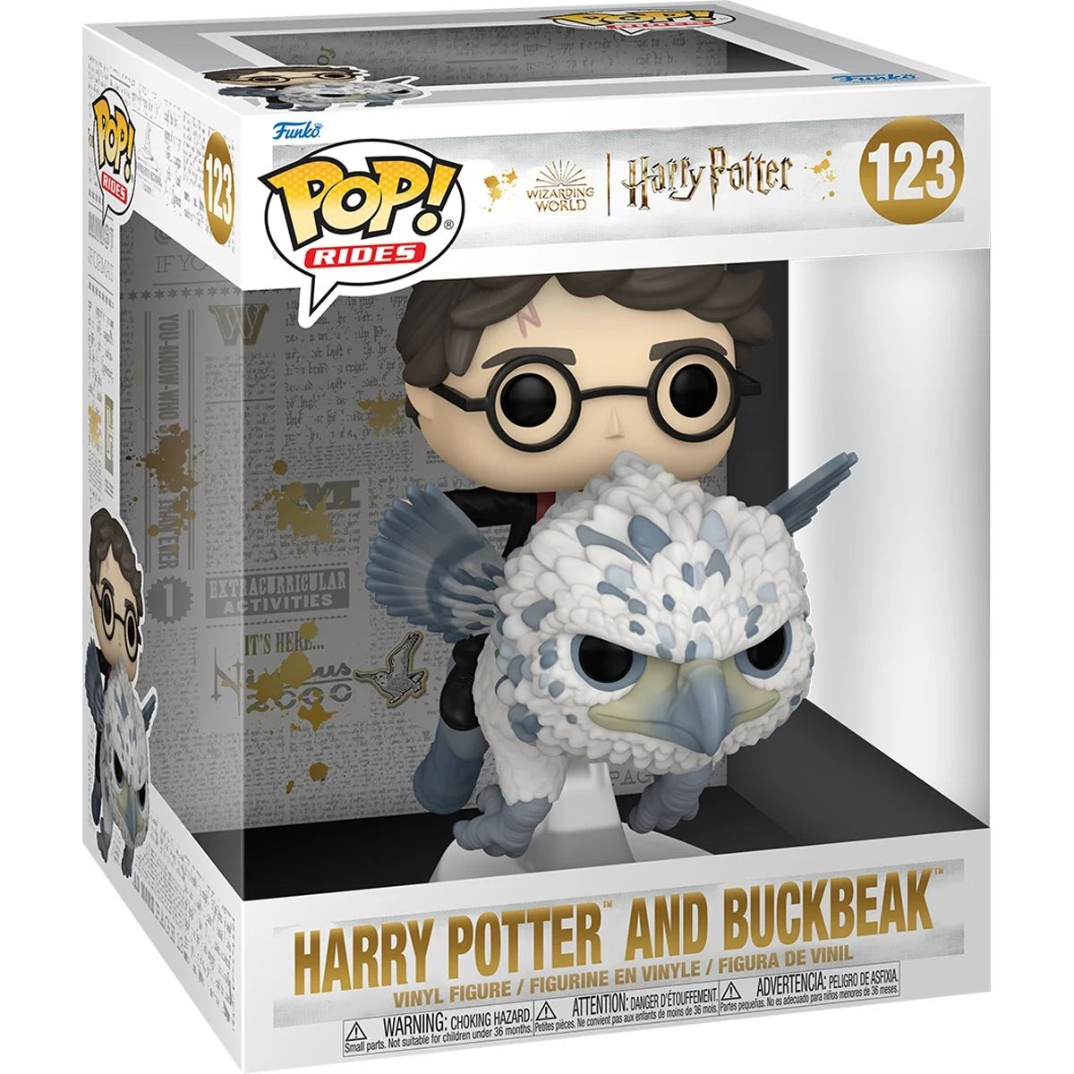 Funko Pop! Harry Potter and the Prisoner of Azkaban Harry Potter and Buckbeak Deluxe Ride - Toys - New - CaveGamers