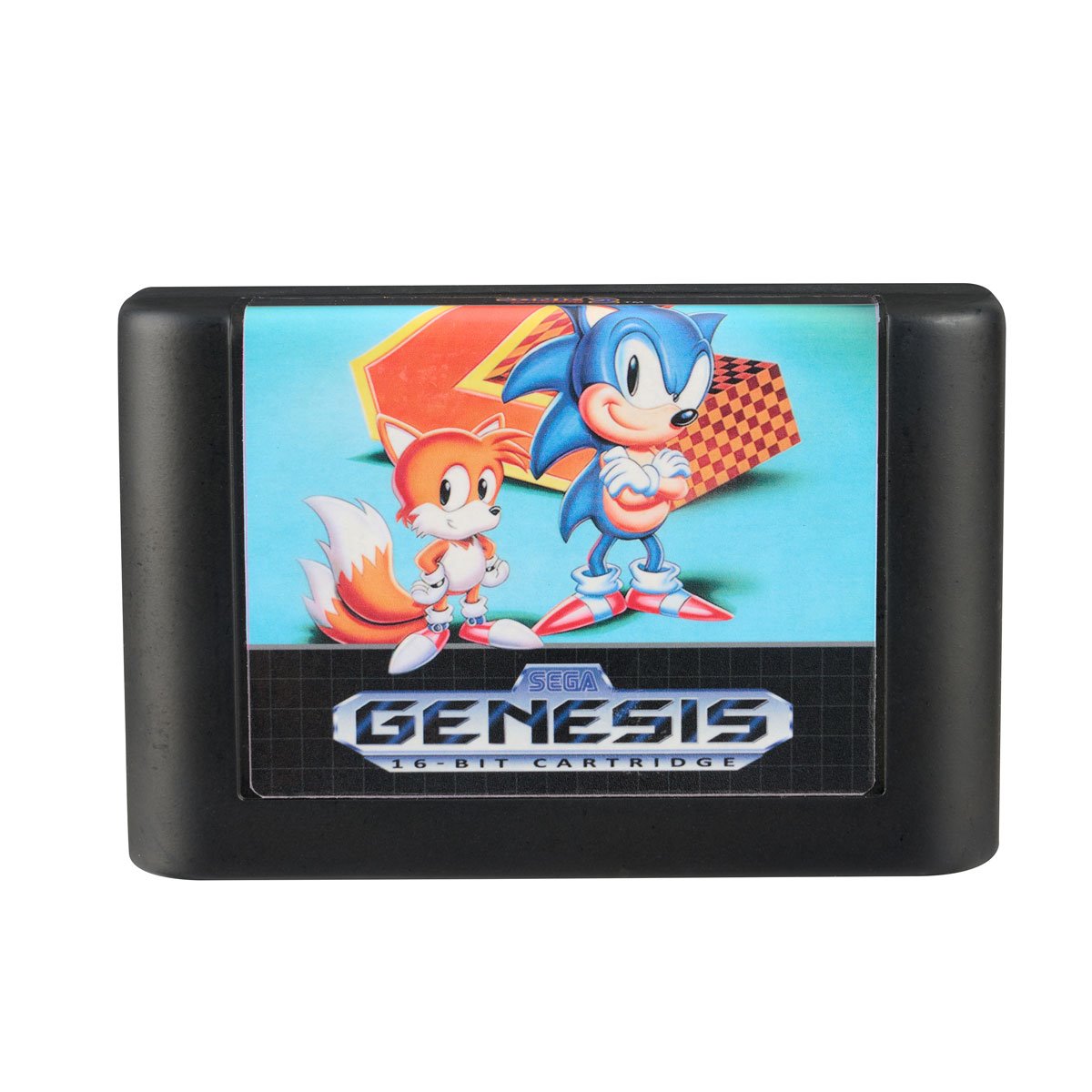 Console Heroes Sega Genesis Sonic the Hedgehog 2 Cartridge Diorama Playset Action Figures - Toys - New - CaveGamers - Image 5