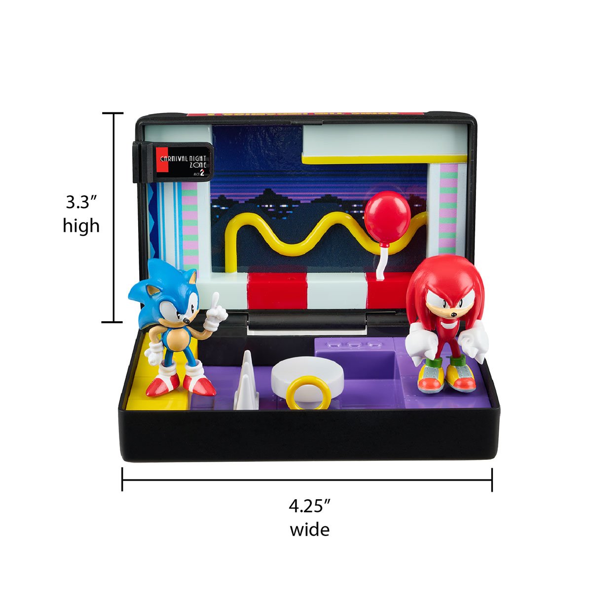 Console Heroes Sega Genesis Sonic the Hedgehog 3 Cartridge Diorama Playset Action Figures - Toys - New - CaveGamers - Image 4