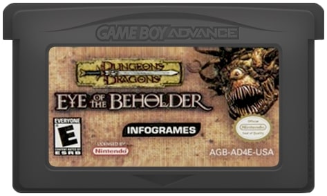 Dungeons & Dragons: Eye of the Beholder Game Boy Advance - Video Game - Used - CaveGamers - Image 3