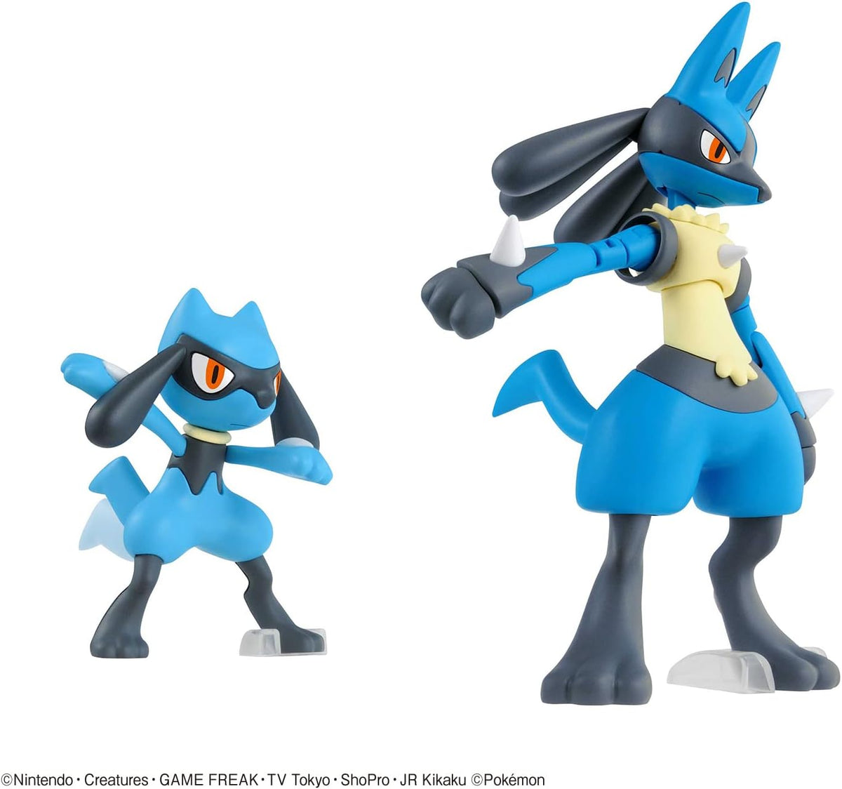 Pokemon Riolu and Lucario Model Kit Action Figures - Toys - New - CaveGamers - Image 9