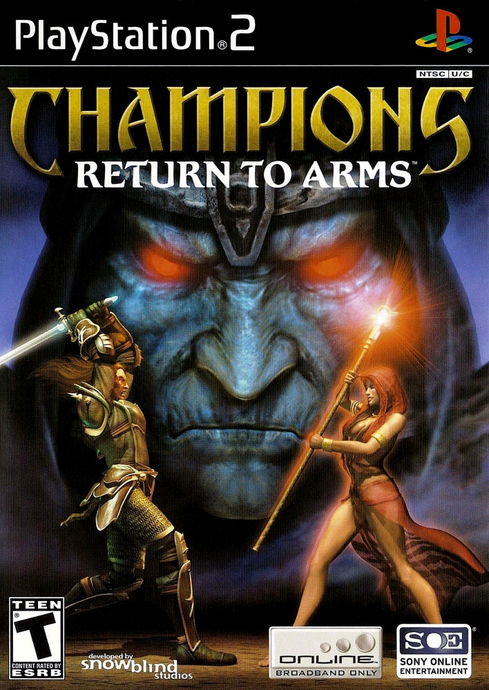 Champions: Return to Arms PS2 - Video Game - Used - CaveGamers