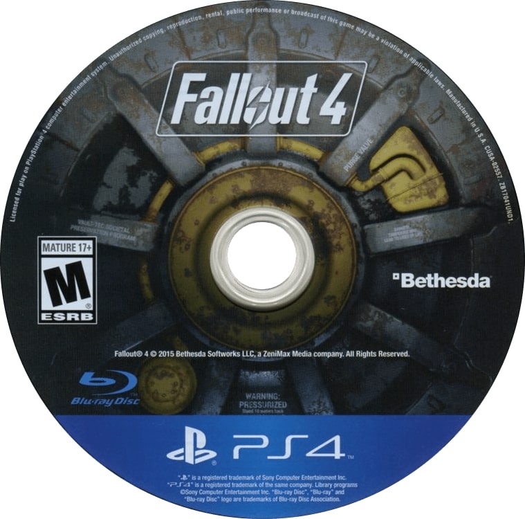 Fallout 4 PS4 - Video Game - Used - CaveGamers - Image 3