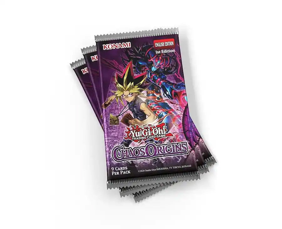 Yu-Gi-Oh! TCG: Chaos Origins Booster Box 1st Edition 24 Packs - Trading Card - New - CaveGamers - Image 4