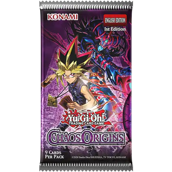 Yu-Gi-Oh! TCG: Chaos Origins Booster Box 1st Edition 24 Packs - Trading Card - New - CaveGamers - Image 5