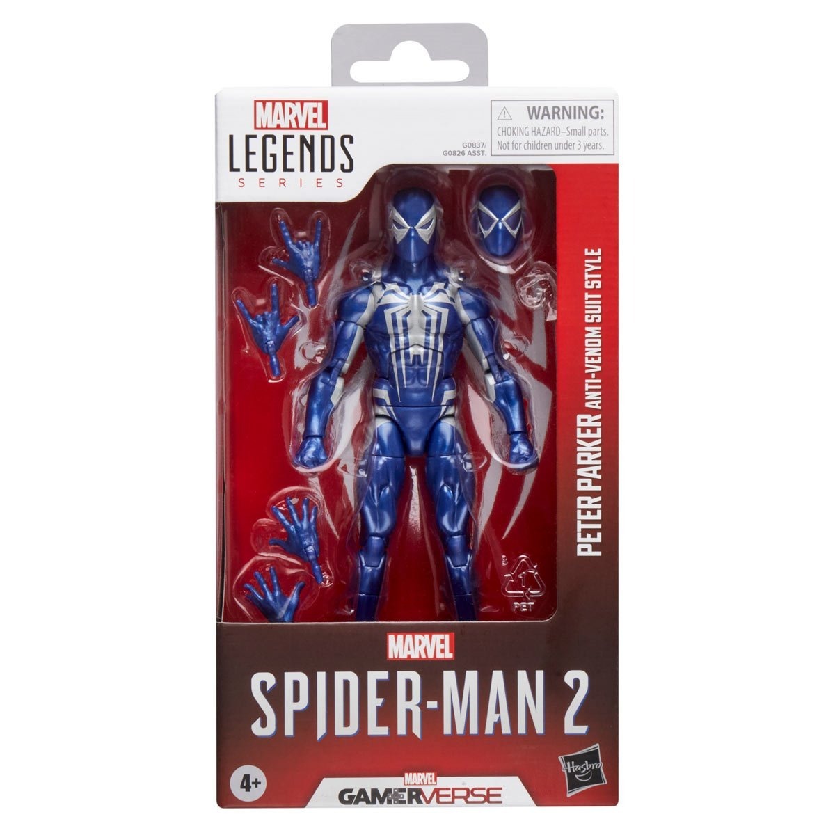 Marvel Legends: Spider-Man 2 Gamerverse Peter Parker Anti-Venom Suite Style 6" Action Figure Action Figures - Toys - New - CaveGamers