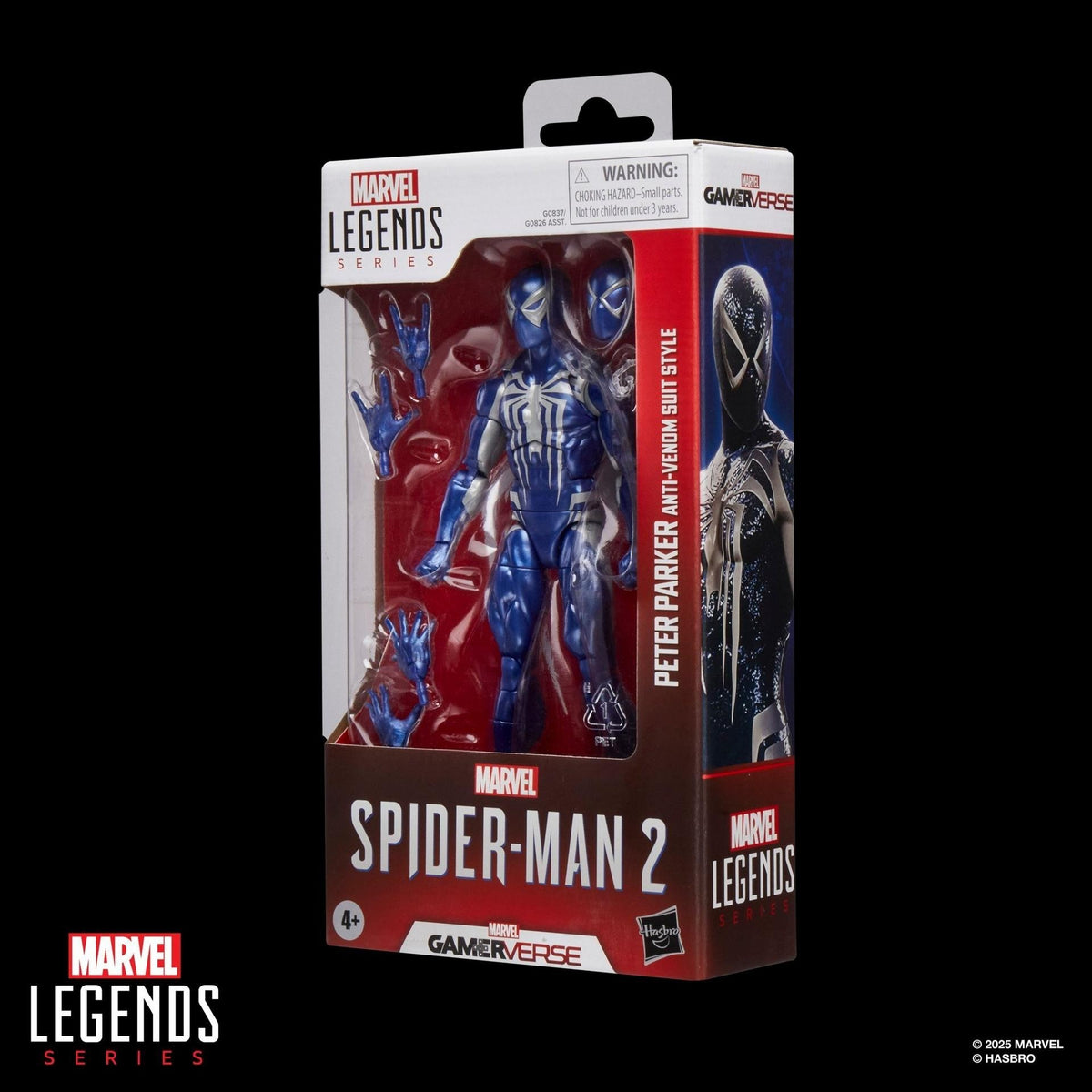 Marvel Legends: Spider-Man 2 Gamerverse Peter Parker Anti-Venom Suite Style 6" Action Figure Action Figures - Toys - New - CaveGamers - Image 9