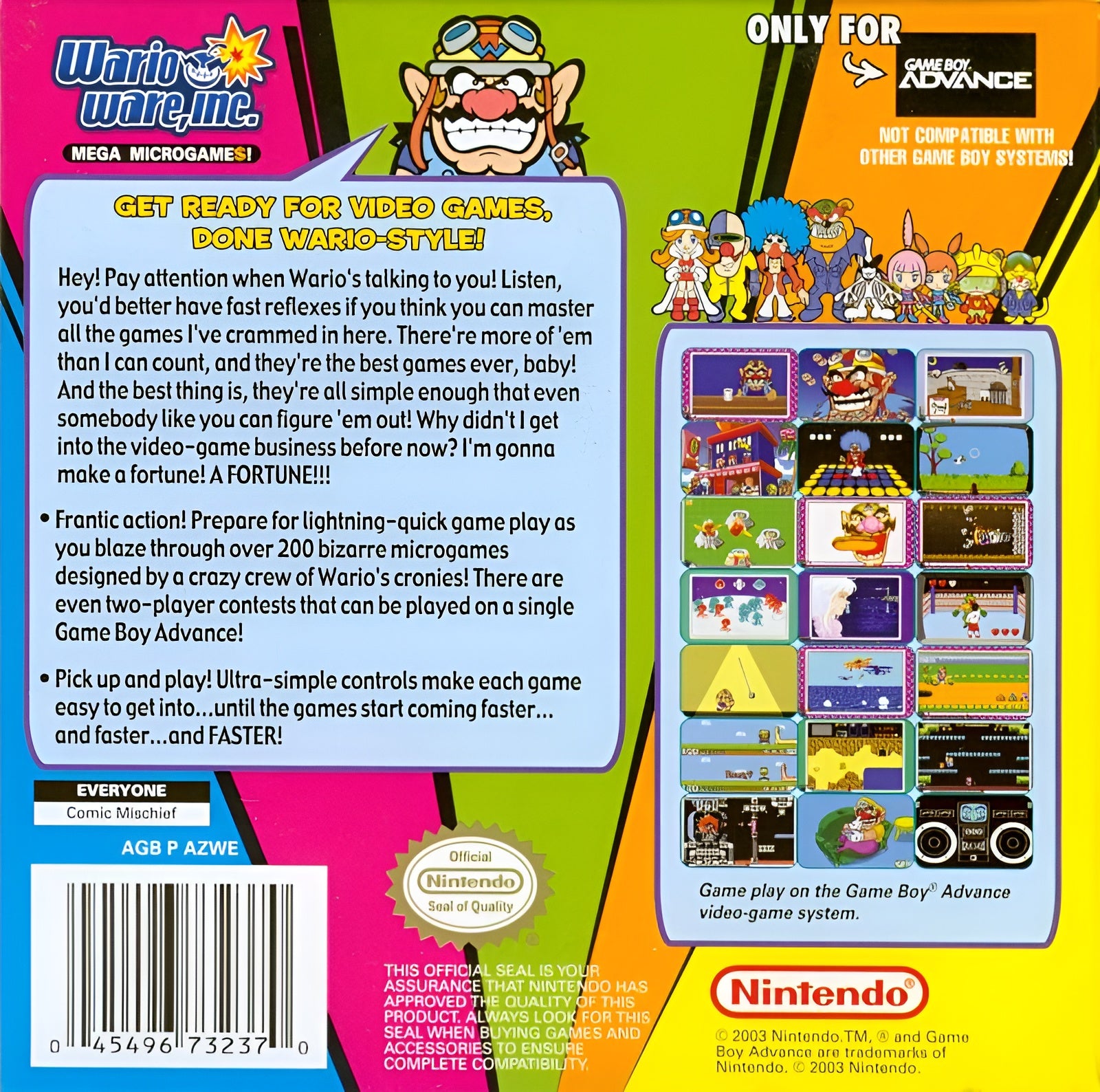 Wario Ware Mega Microgames