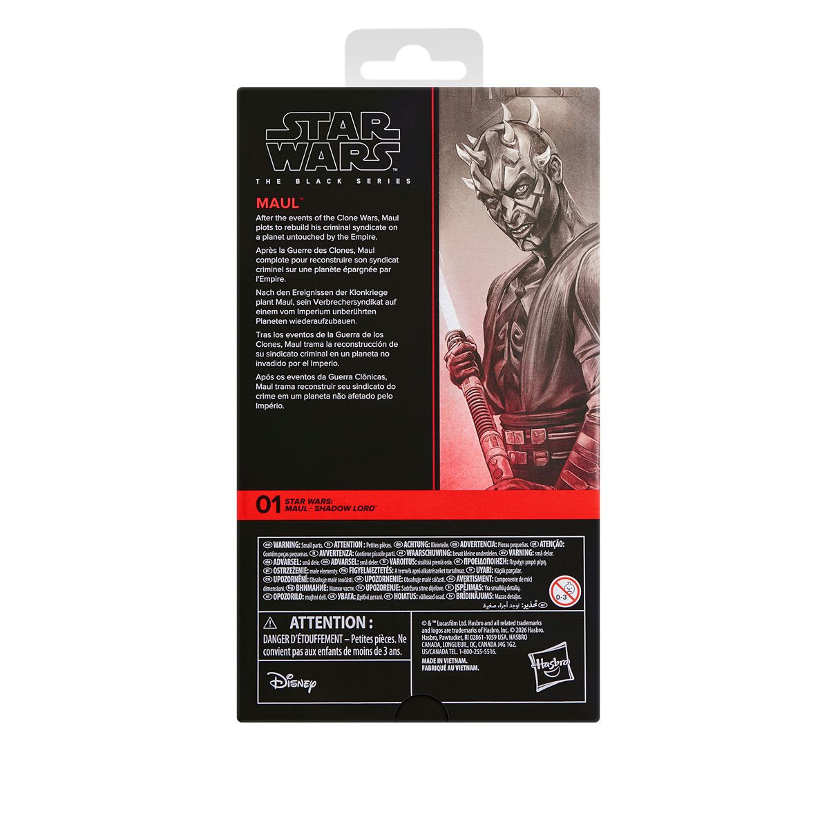 Star Wars: The Black Series Maul 6" Action Figure Action Figures - Toys - New - CaveGamers - Image 10