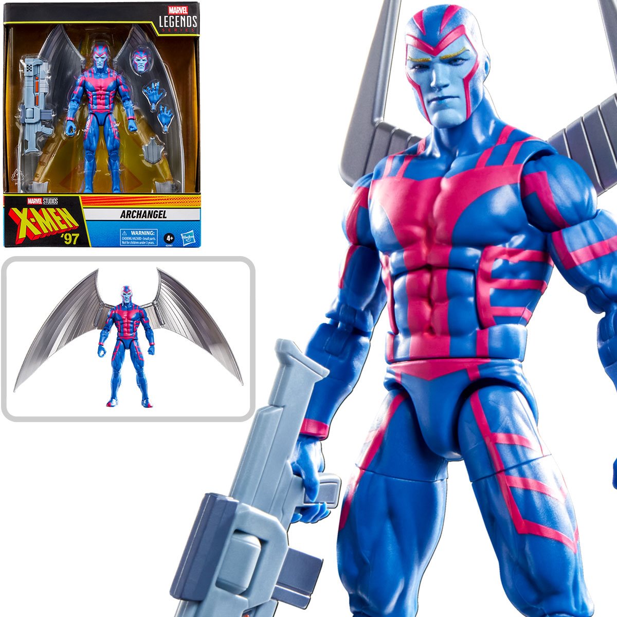 Marvel Legends: Series X-Men '97 Archangel 6" Action Figure Action Figures - Toys - New - CaveGamers