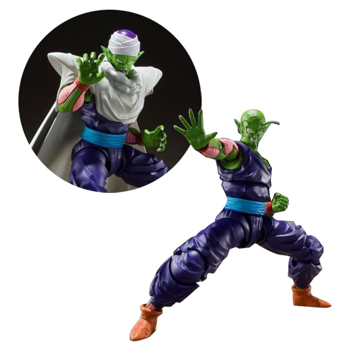 Dragon Ball Z Piccolo The Proud Namekian S.H.Figuarts Action Figure - Re-Run Action Figures - Toys - New - CaveGamers