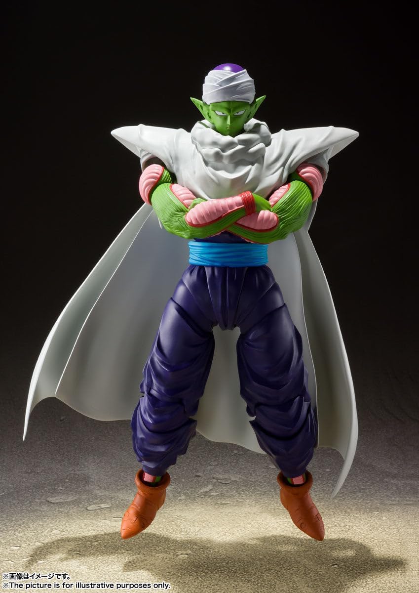 Dragon Ball Z Piccolo The Proud Namekian S.H.Figuarts Action Figure - Re-Run Action Figures - Toys - New - CaveGamers - Image 2