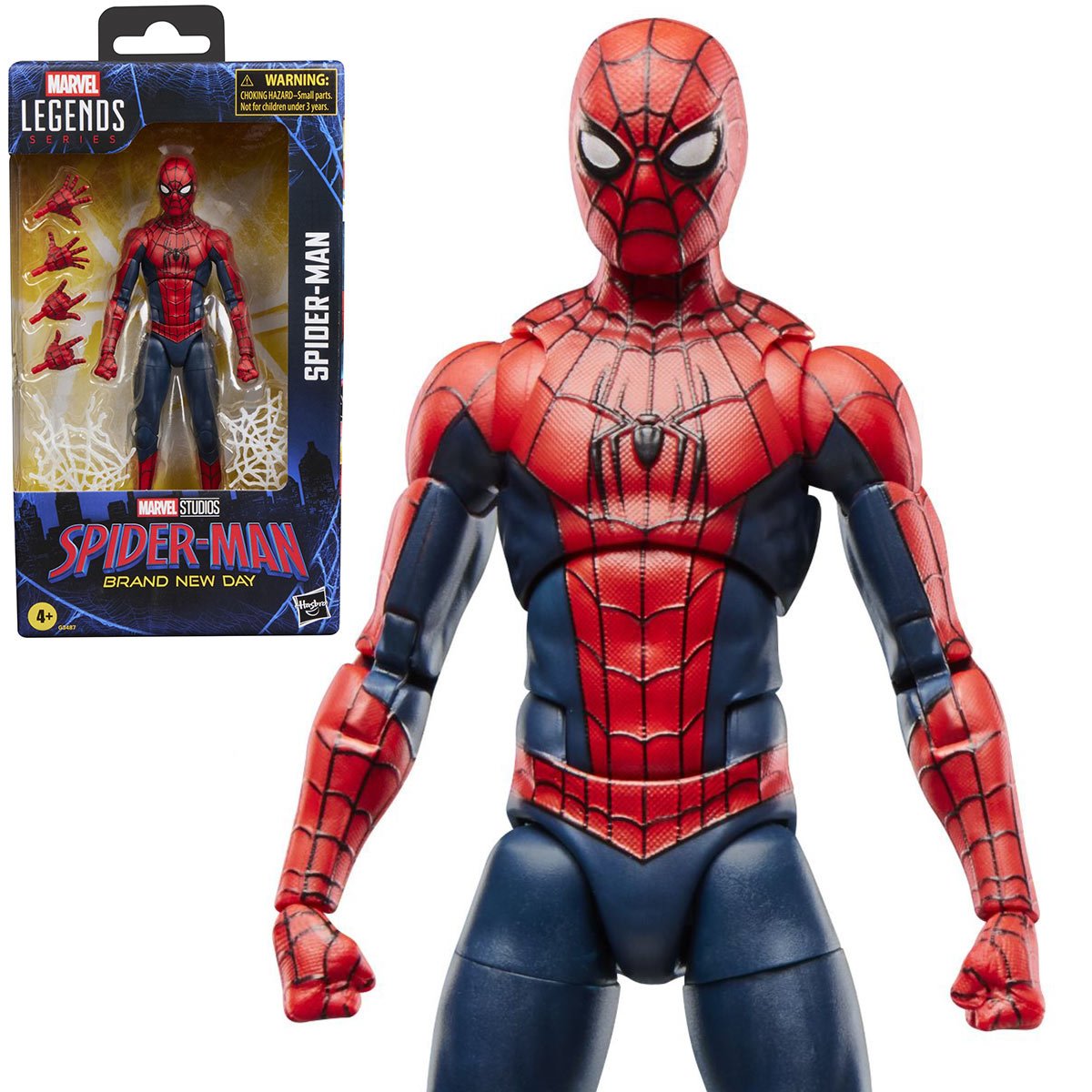 Spider-Man: Brand New Day Marvel Legends Series Spider-Man 6" Action Figure Action Figures - Toys - New - CaveGamers