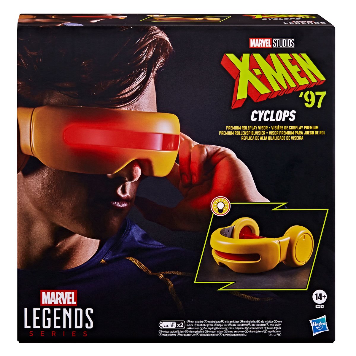X-Men 97 Marvel Legends Series Cyclops Premium Roleplay Visor Prop Replica Action Figures - Toys - New - CaveGamers - Image 5
