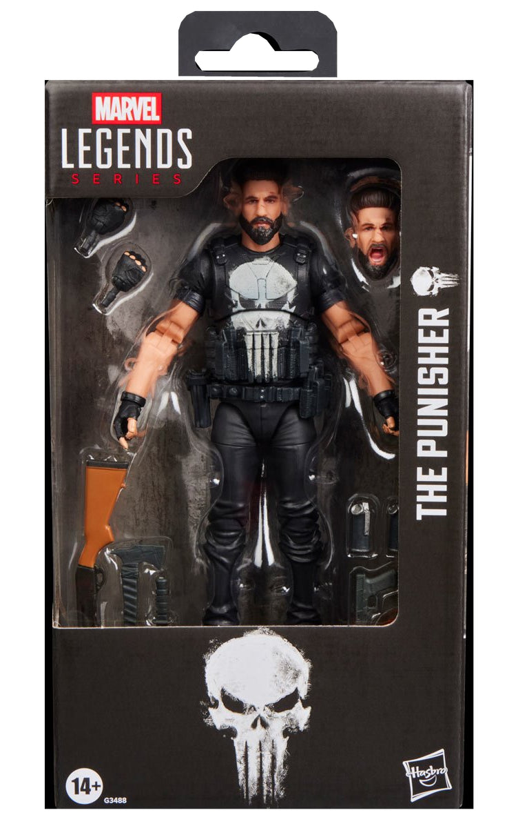 Marvel Legends: Series The Punisher 6" Action Figure Action Figures - Toys - New - CaveGamers