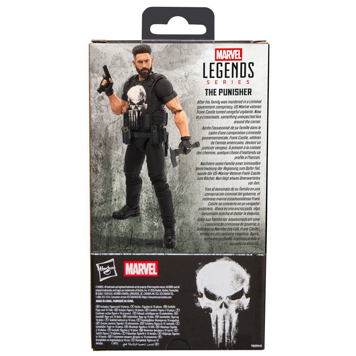 Marvel Legends: Series The Punisher 6" Action Figure Action Figures - Toys - New - CaveGamers - Image 10