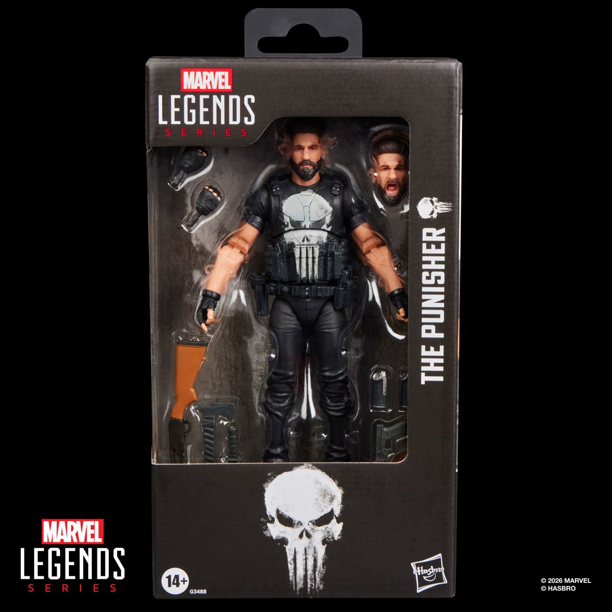 Marvel Legends: Series The Punisher 6" Action Figure Action Figures - Toys - New - CaveGamers - Image 8