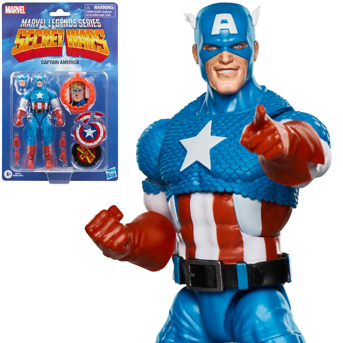 Secret Wars Marvel Legends Captain America 6" Action Figure Action Figures - Toys - New - CaveGamers