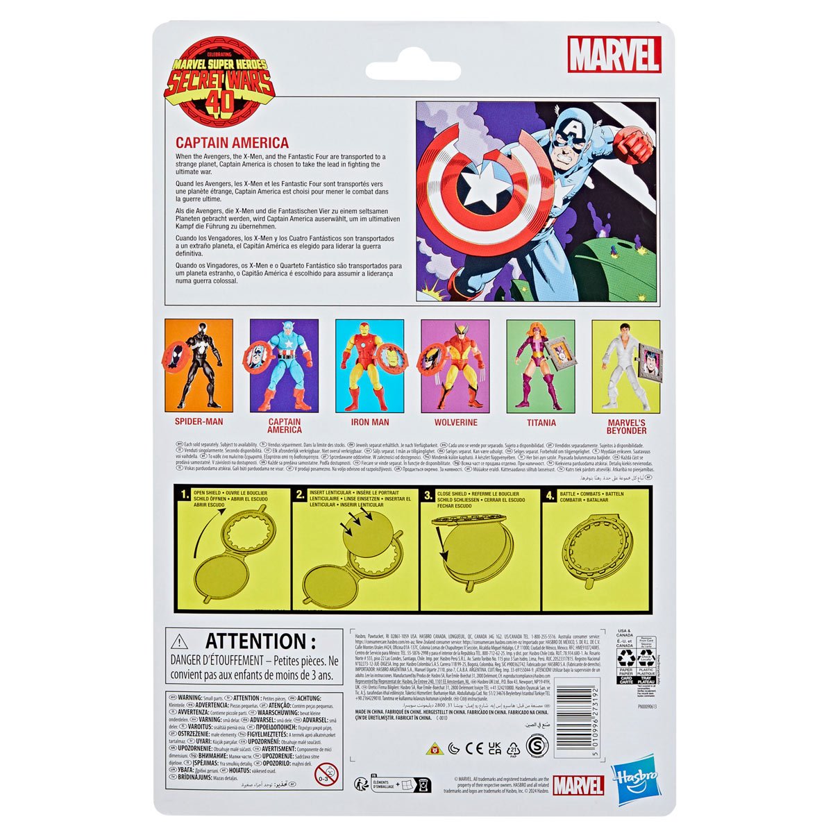Secret Wars Marvel Legends Captain America 6" Action Figure Action Figures - Toys - New - CaveGamers - Image 10