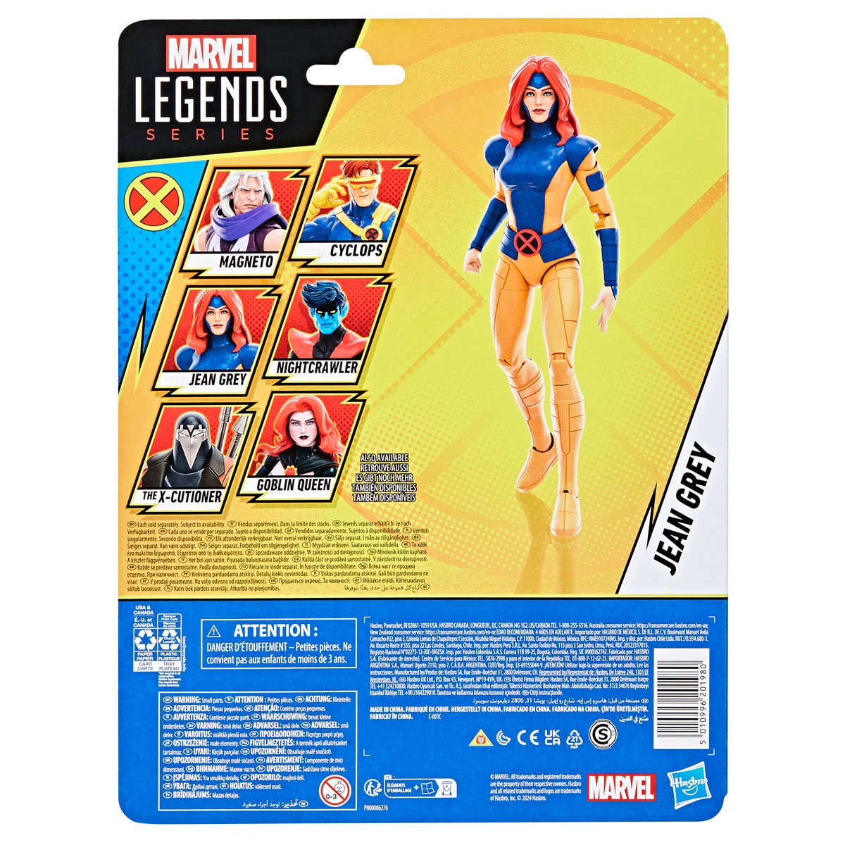 X-Men 97 Marvel Legends Jean Grey 6" Action Figure Action Figures - Toys - New - CaveGamers - Image 8