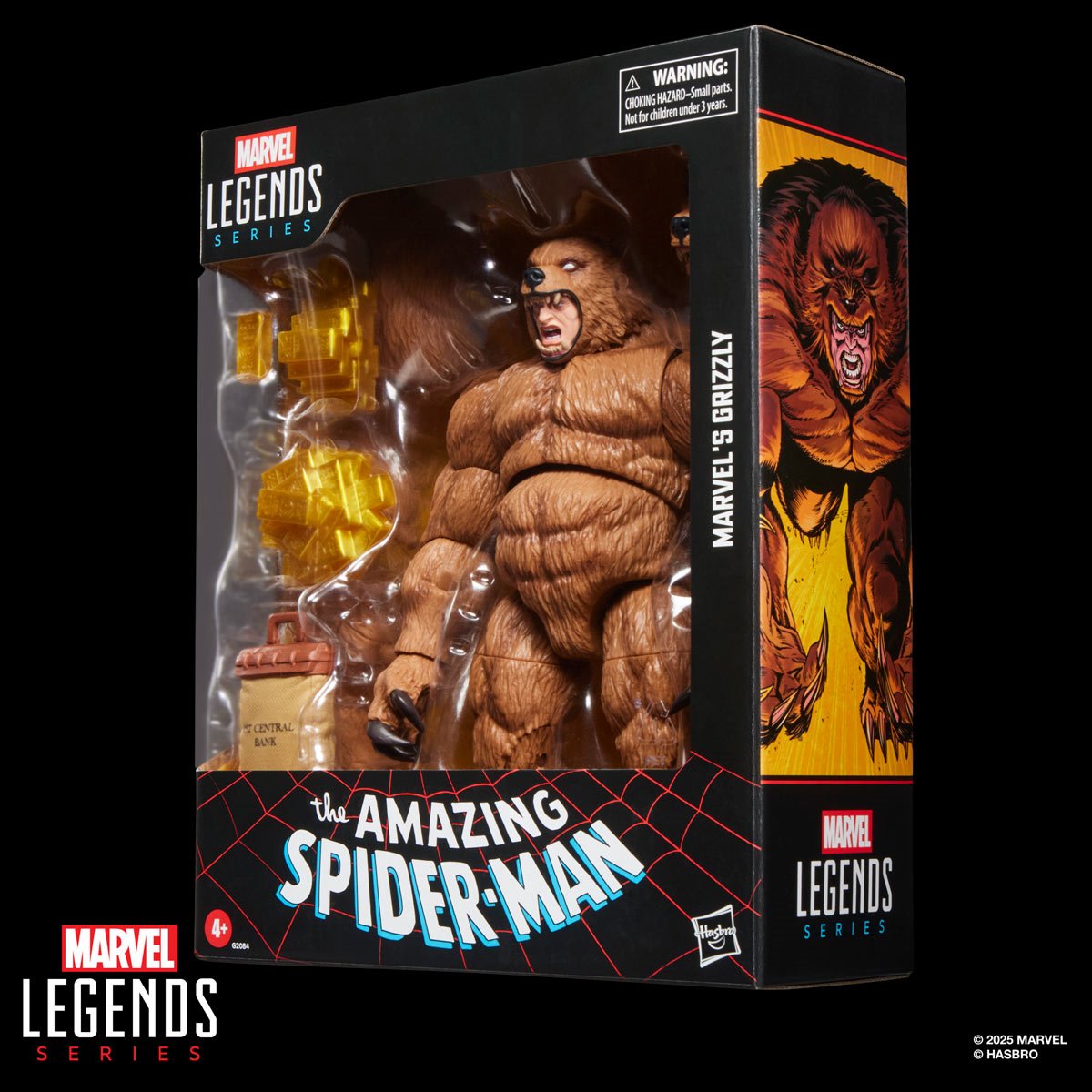 Spider-Man Marvel Legends Series Grizzly 6" Action Figure Action Figures - Toys - New - CaveGamers - Image 10