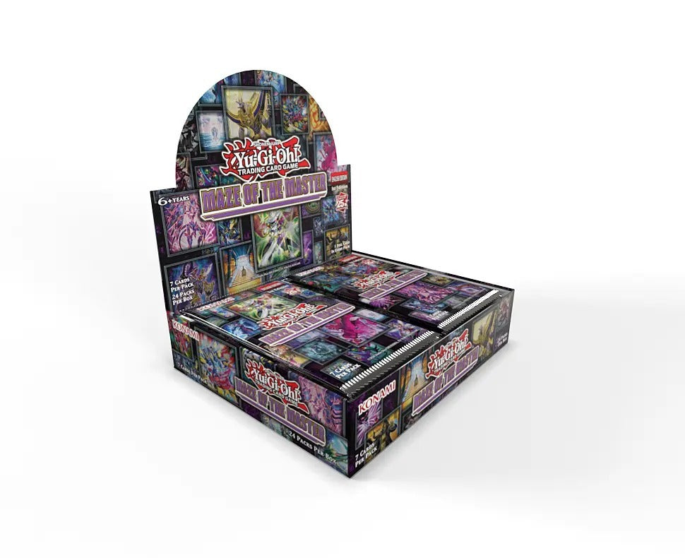Yu-Gi-Oh! TCG: Maze of the Master Booster Box - Trading Card - New - CaveGamers