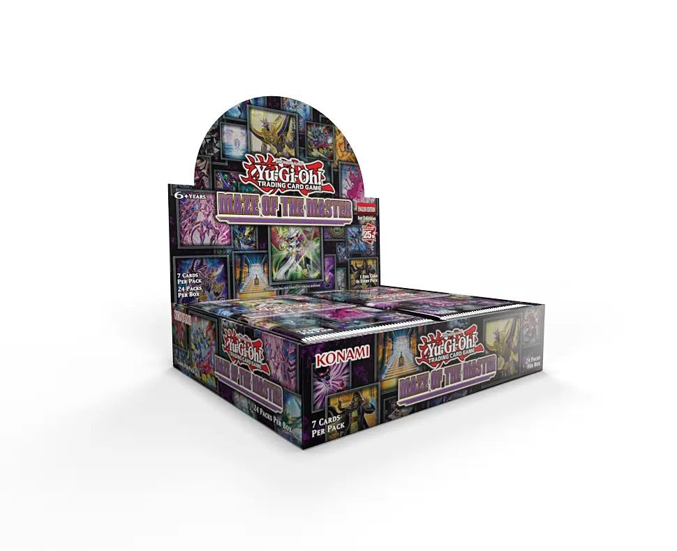 Yu-Gi-Oh! TCG: Maze of the Master Booster Box - Trading Card - New - CaveGamers - Image 3