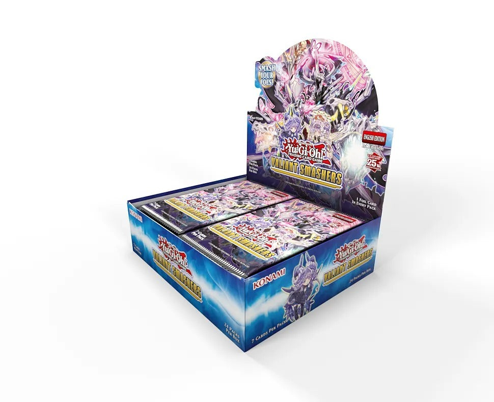 Yu-Gi-Oh! TCG: Valiant Smashers Booster Box - Trading Card - New - CaveGamers