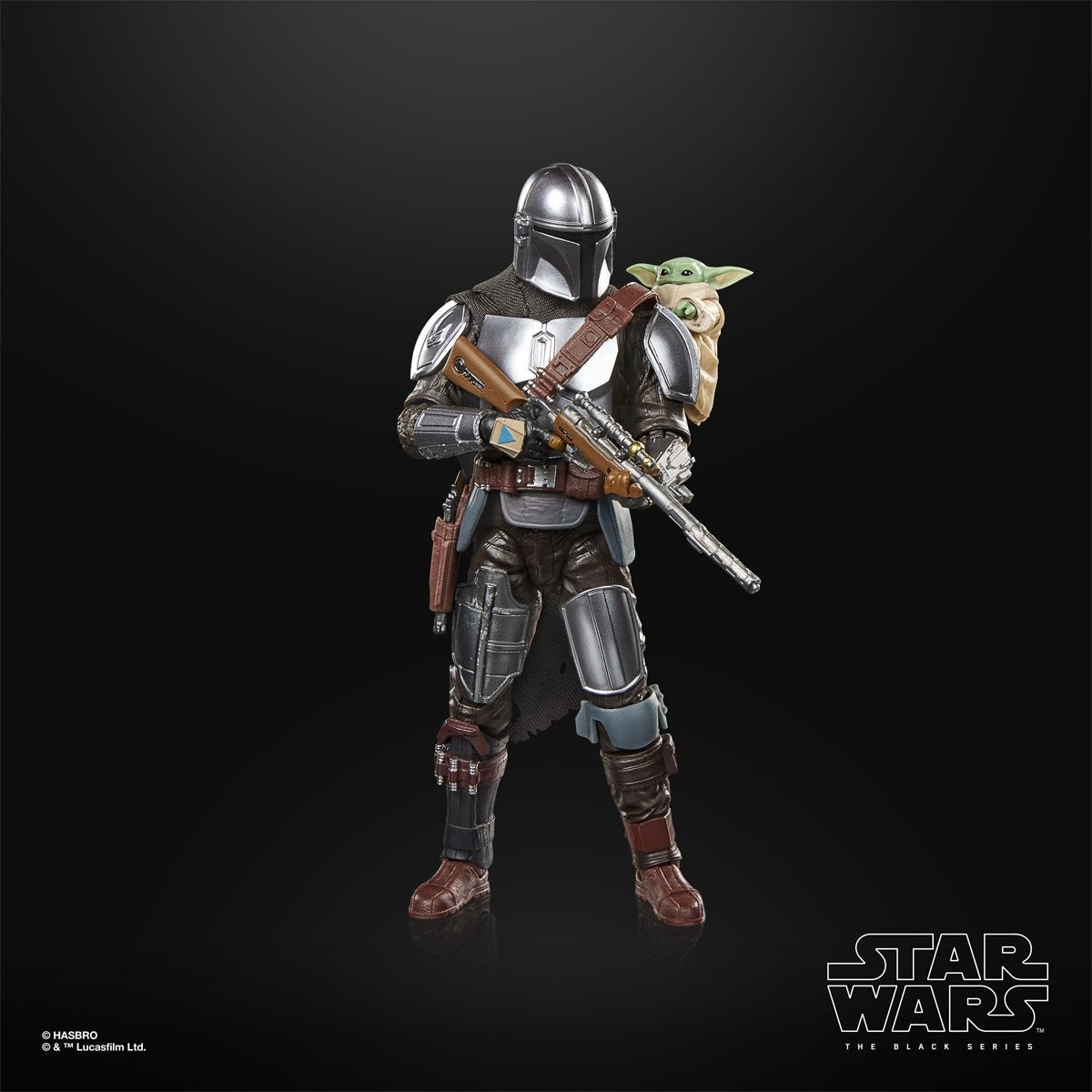 Star Wars The Black Series The Mandalorian & Grogu Deluxe 6" Action Figure Action Figures - Toys - New - CaveGamers - Image 3