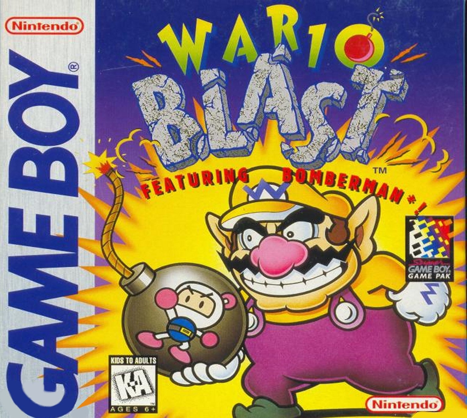 Wario Blast Game Boy - Video Game - Used - CaveGamers
