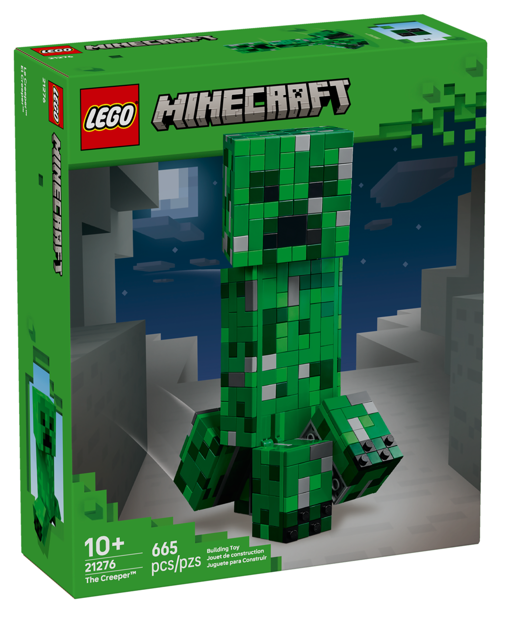 LEGO Minecraft The Creeper #21276 Building Sets - Toys - New - CaveGamers