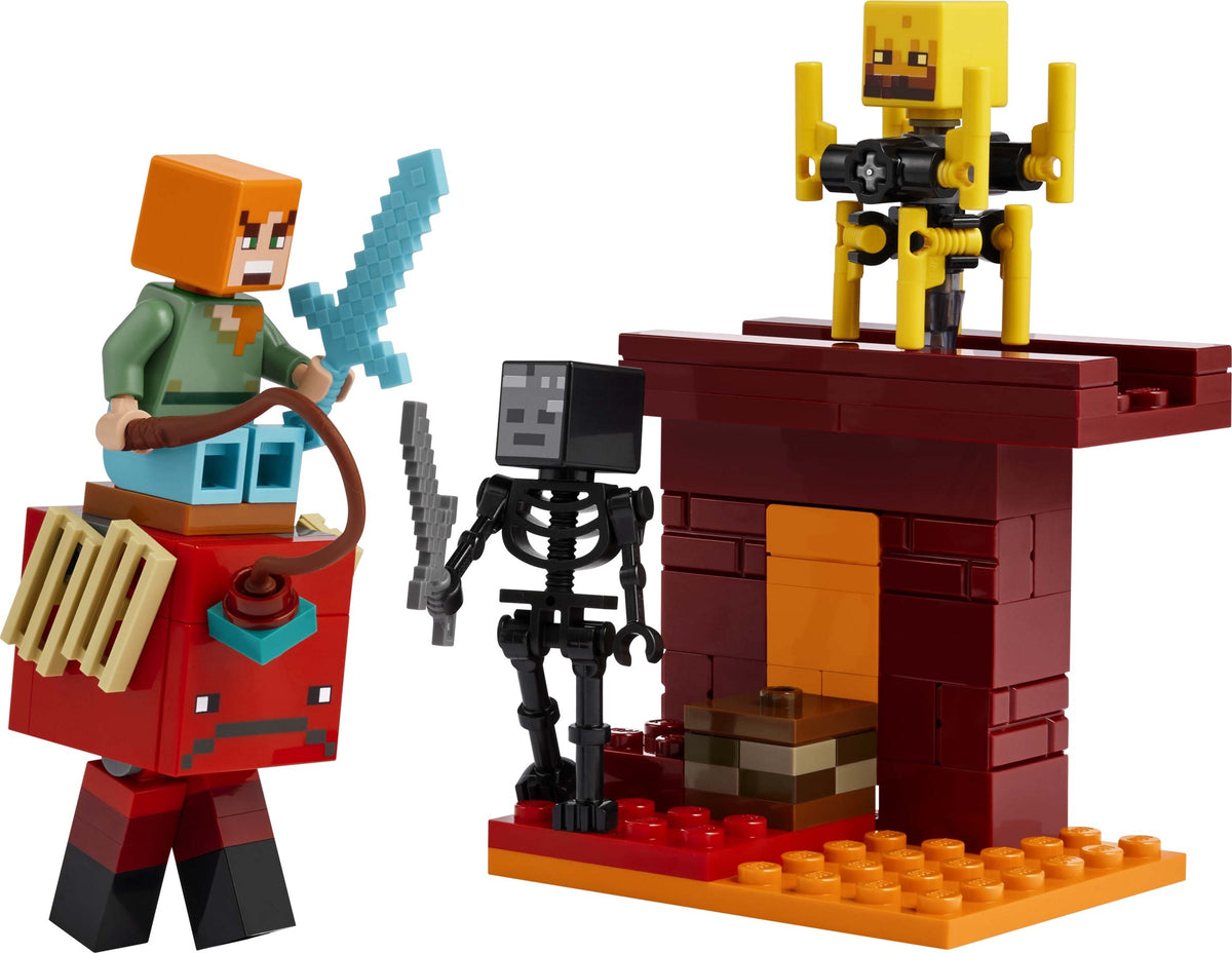 LEGO Minecraft The Nether Lava Battle #21266 Building Sets - Toys - New - CaveGamers - Image 2