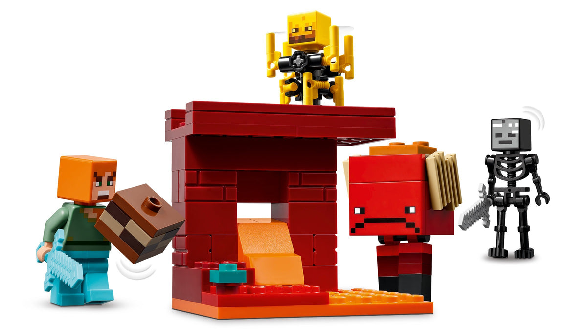 LEGO Minecraft The Nether Lava Battle #21266 Building Sets - Toys - New - CaveGamers - Image 3