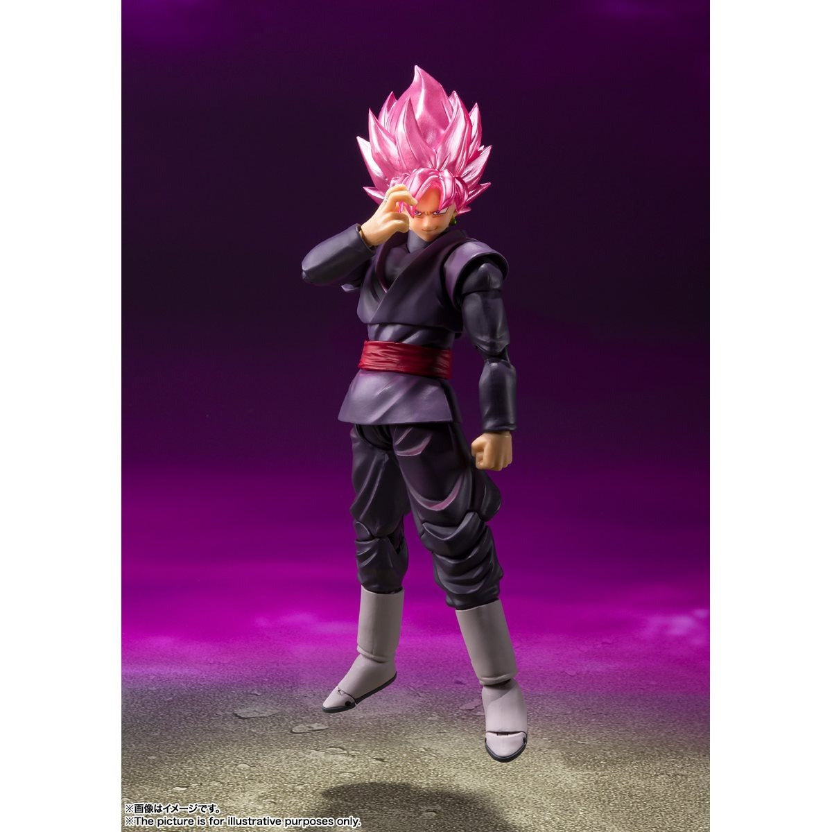 Dragon Ball Super Goku Black Super Saiyan Rose S.H.Figuarts Action Figure - Reissue Action Figures - Toys - New - CaveGamers - Image 3