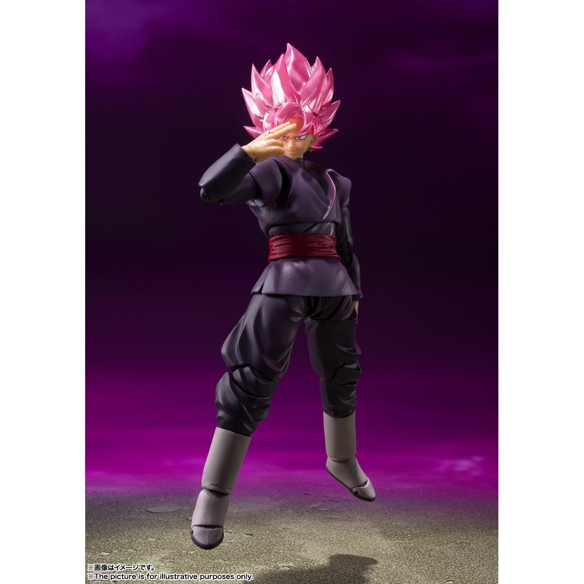 Dragon Ball Super Goku Black Super Saiyan Rose S.H.Figuarts Action Figure - Reissue Action Figures - Toys - New - CaveGamers - Image 4