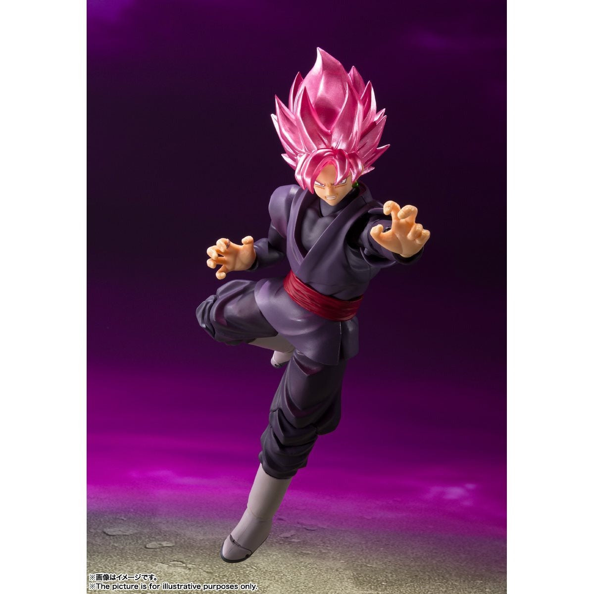 Dragon Ball Super Goku Black Super Saiyan Rose S.H.Figuarts Action Figure - Reissue Action Figures - Toys - New - CaveGamers - Image 6