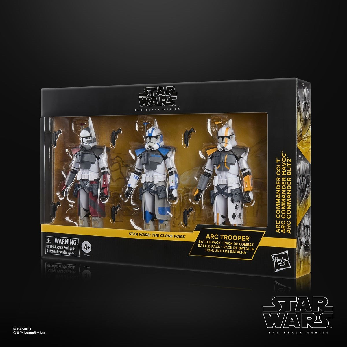 Star Wars The Black Series ARC Trooper Battle Pack Havoc, Colt, Blitz 6-Inch Action Figure Action Figures - Toys - New - CaveGamers - Image 11