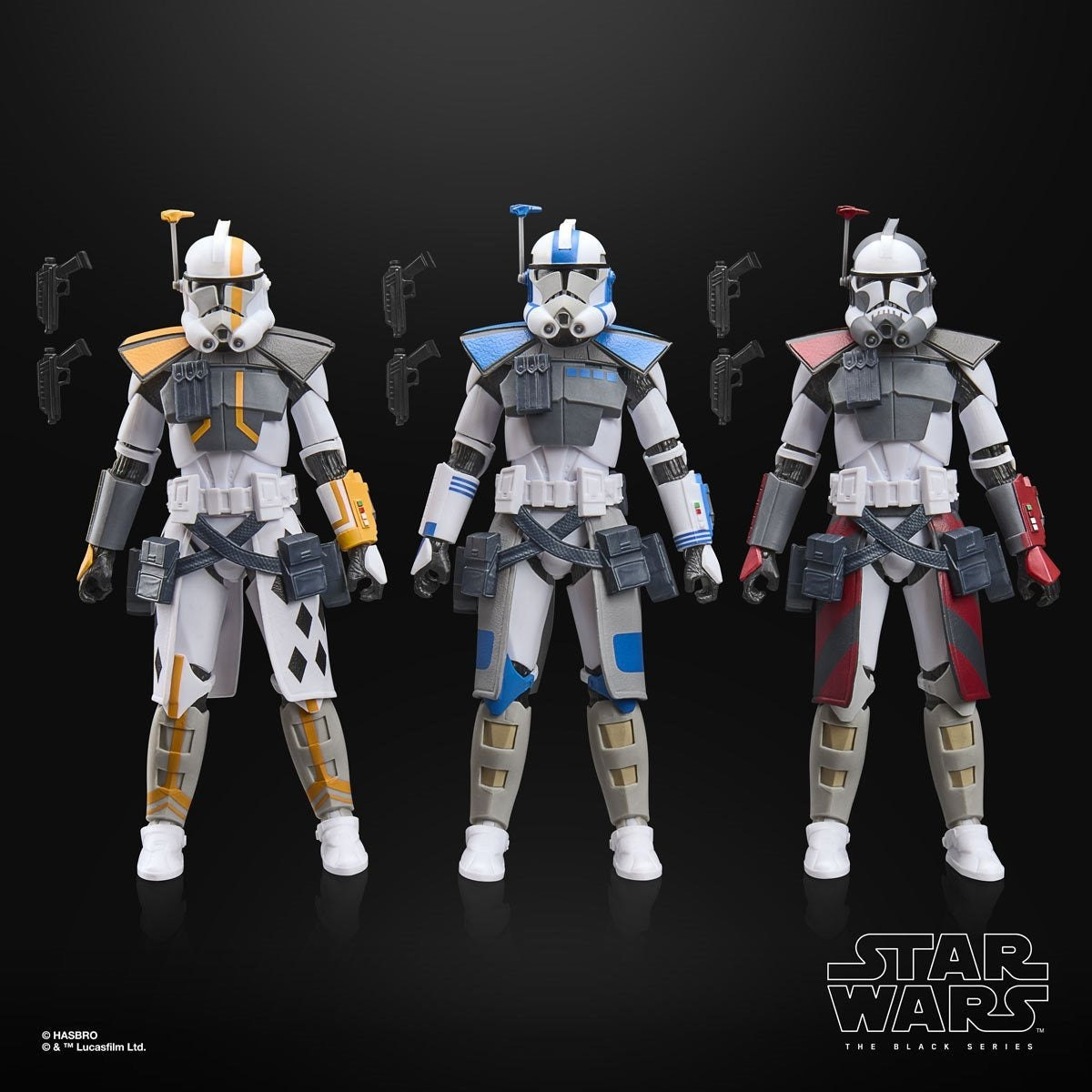 Star Wars The Black Series ARC Trooper Battle Pack Havoc, Colt, Blitz 6-Inch Action Figure Action Figures - Toys - New - CaveGamers - Image 2