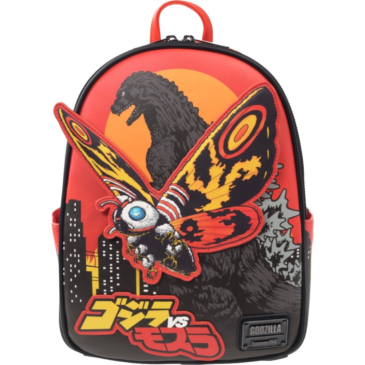 Godzilla vs. Mothra Midsize Backpack - Entertainment Earth Exclusive Multiple - Apparel - New - CaveGamers