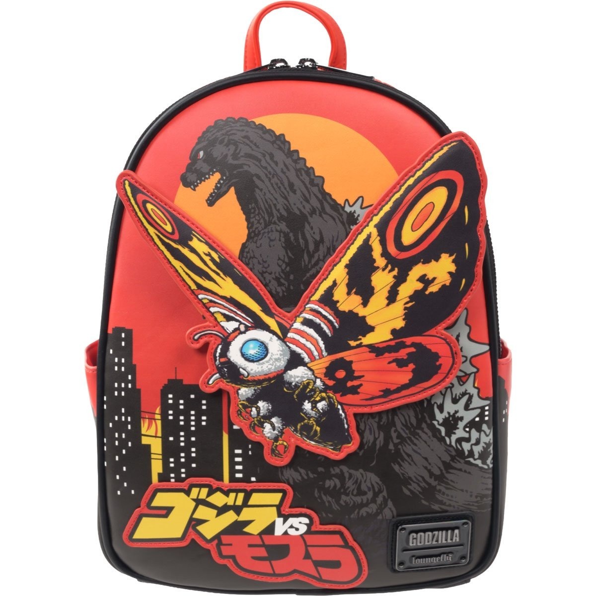 Godzilla vs. Mothra Midsize Backpack - Entertainment Earth Exclusive Multiple - Apparel - New - CaveGamers - Image 2