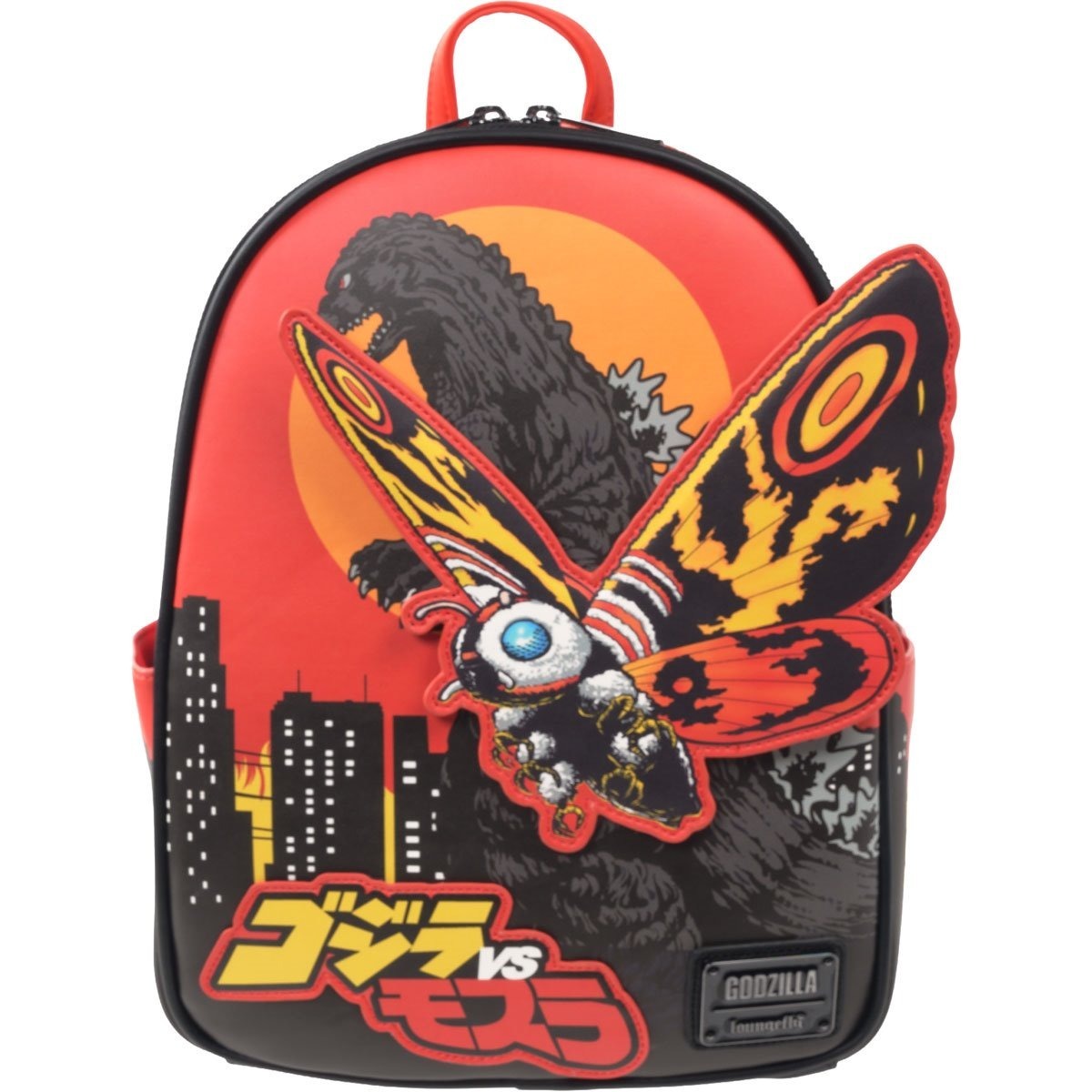 Godzilla vs. Mothra Midsize Backpack - Entertainment Earth Exclusive Multiple - Apparel - New - CaveGamers - Image 3