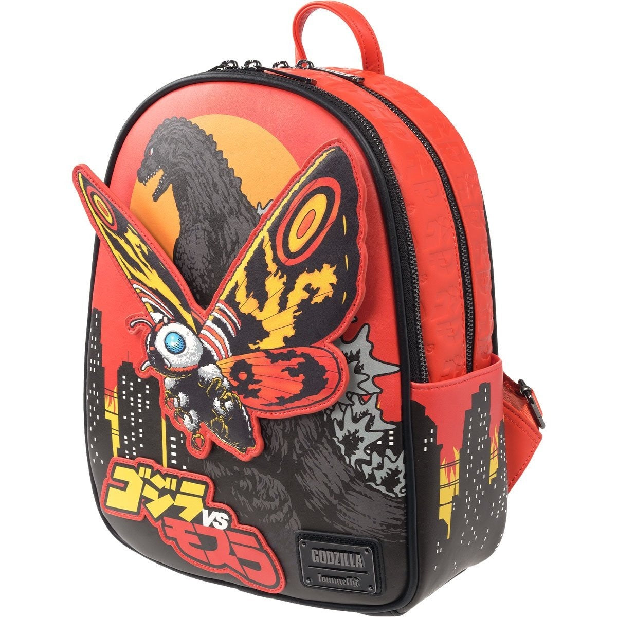Godzilla vs. Mothra Midsize Backpack - Entertainment Earth Exclusive Multiple - Apparel - New - CaveGamers - Image 4
