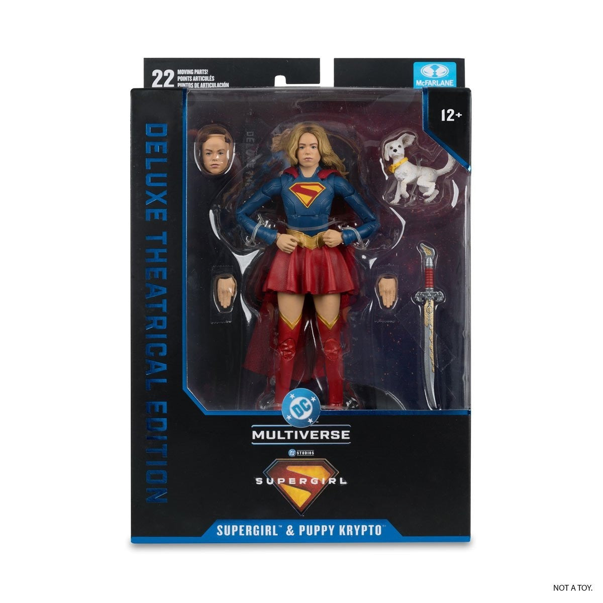 DC Multiverse: Supergirl Movie Supergirl and Baby Krypto 7-Inch Action Figure Action Figures - Toys - New - CaveGamers
